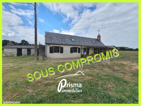 Calme absolu pour cette longère 4 chambres sur 1.8 hectares