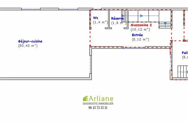 Loue appartement 95m²+ 21m² mezzanines. 3 pièces,quartier marais de 1 a 6 mois