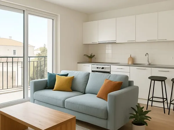 Appartement 2 pièces 39 m²