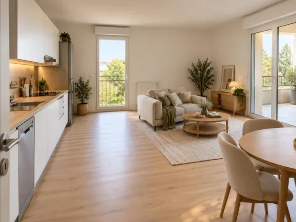 Appartement 2 pièces 46 m²