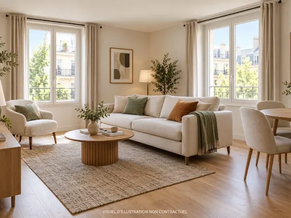 Appartement 2 pièces 48 m²