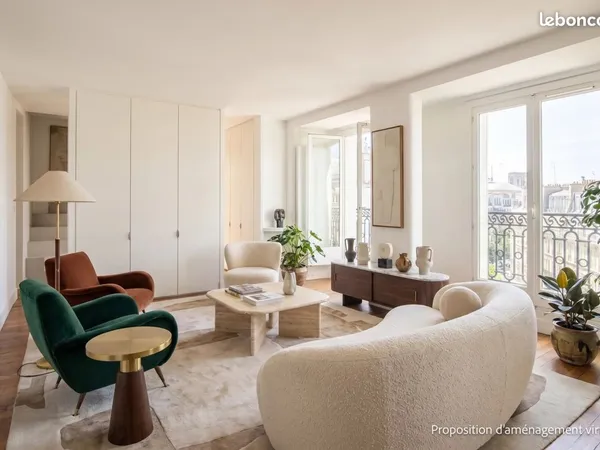 Duplex 5 pièces 113 m²