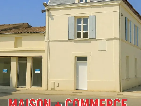 Maison 283 m² projet restauration ,commerce ,invest locatif