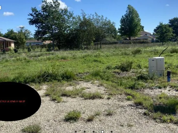 Terrain 680 m² Le Porge