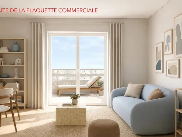 Appartement 2 pièces 39 m²