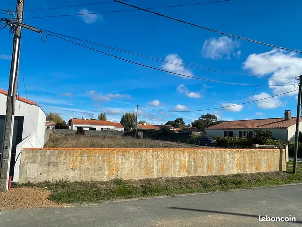 Terrain constructible 515m²