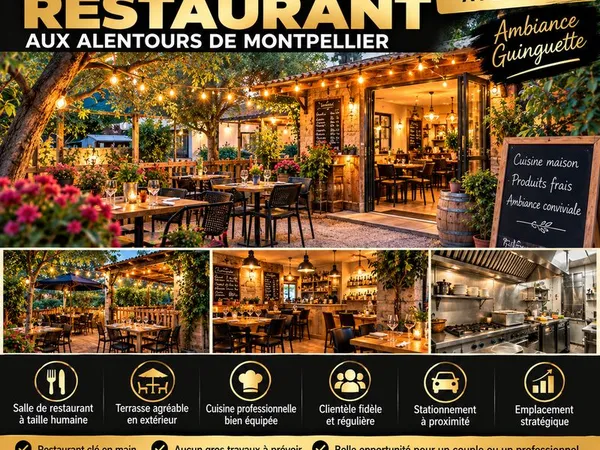 Vend restaurant urgent