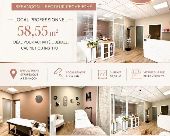 Commerce Vente Besançon  58m² 97000€