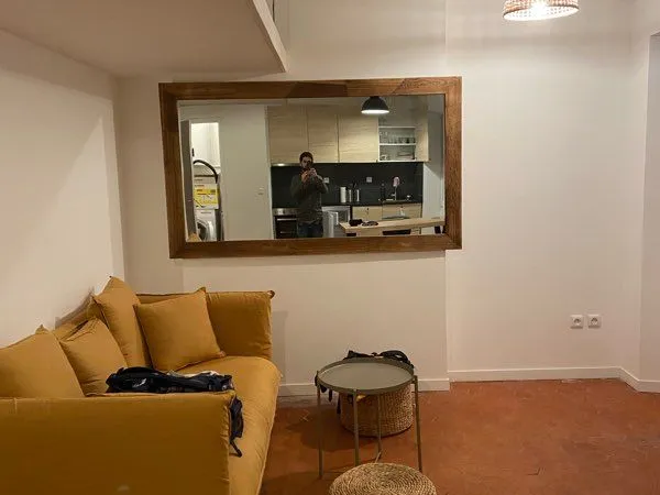 Studio avec mezzanine meublé