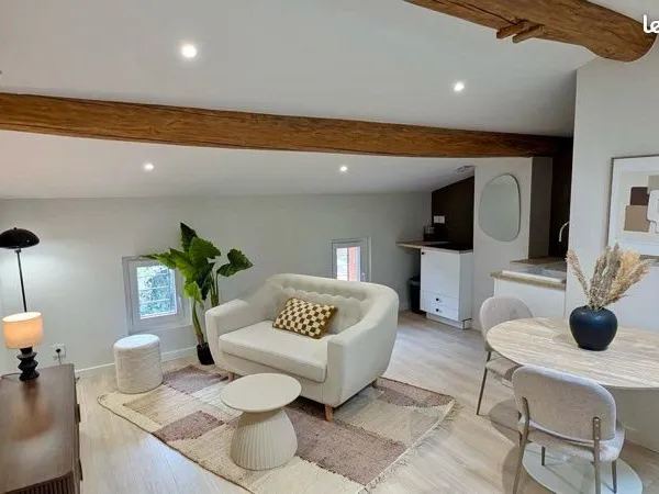 Appartement T1 bis meublé de charme -climatisation et parking