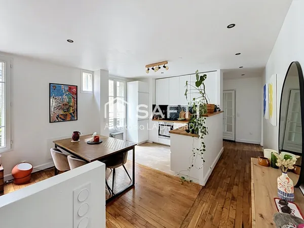 Appartement T3, charme de l'ancien et clé en main