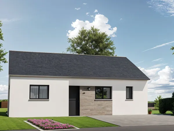 Terrain + maison 66 m²