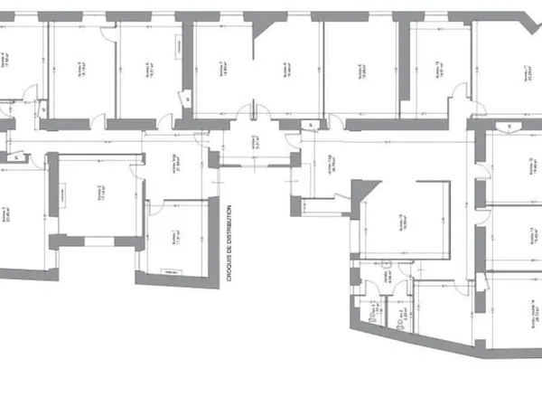 Bureaux 344 m²