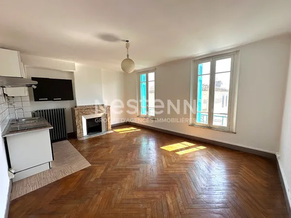 Appartement T2 de 41 m² avec chauffage gaz au coeur de la Bastide à Carcassonne