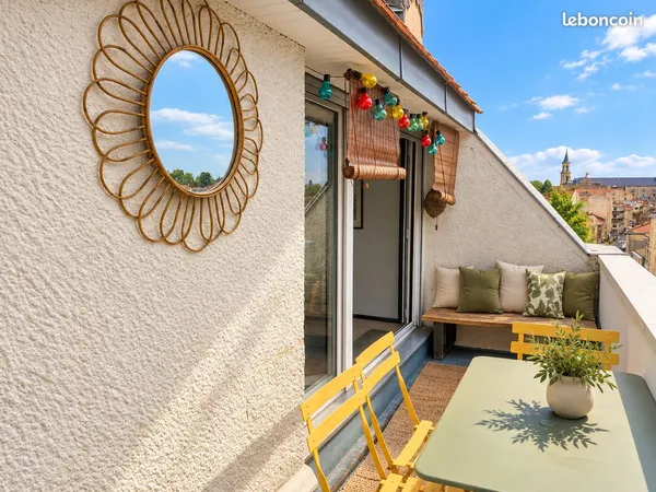 Agréable appartement jardin public