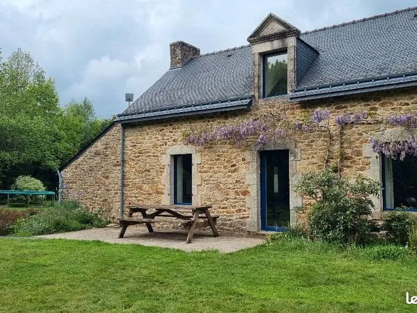 Location meublée t4 pluvigner, 3ch, garage, jardin