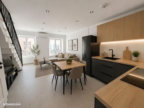 Appartement 3 pièces 60 m²