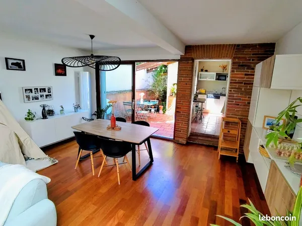 Maison toulousaine rénovée