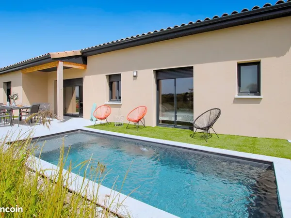 Villa contemporaine meublée avec piscine privée