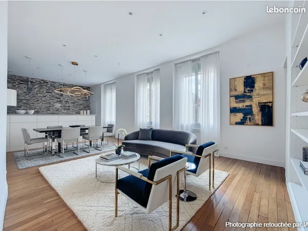 Appartement 2 pièces 57 m²
