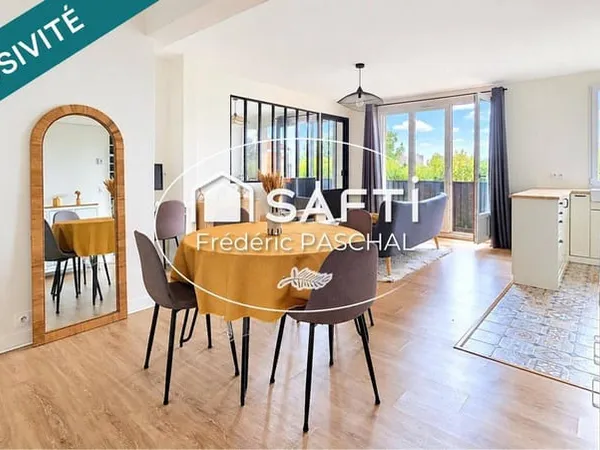 Appartement 3 pièces 63 m²