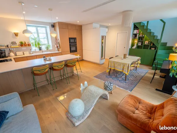 Duplex design entièrement rénové - 110 m² au sol - DPE B - Quartier des Olivettes