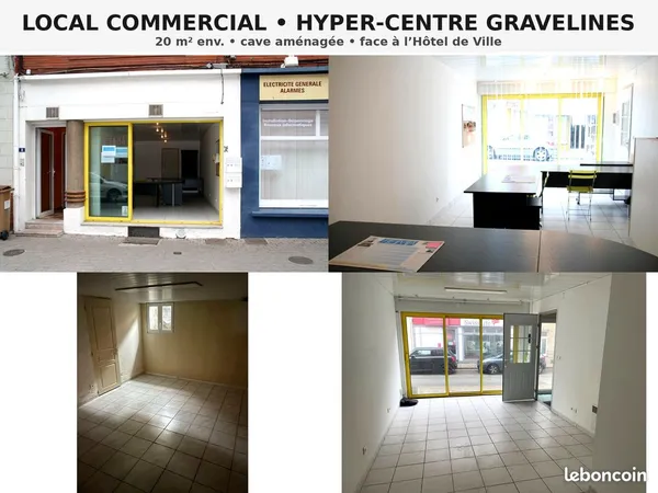 Local commercial hyper-centre Gravelines