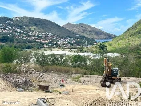 Terrain 1175 m² Anses d'arlets