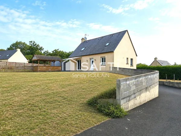 Entre Coutances et la mer - Maison 130 m² avec vie de plain-pied