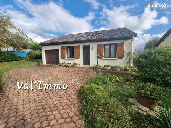 Maison meublée de plain pied avec Jardin à Joinville