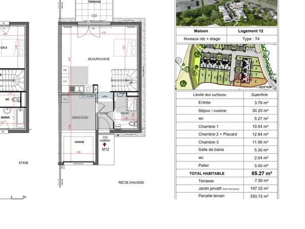 Maison 4 pièces 85 m²