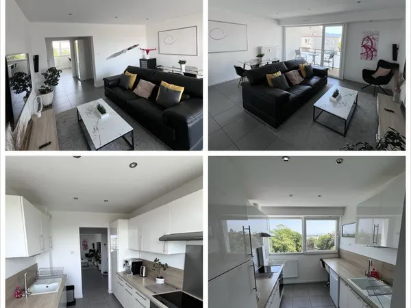 Appartement 3 pièces 75 m² lumineux avec balcon - OK LCD