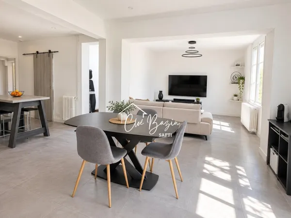 Maison sans travaux 3 pièces , garage et jardin