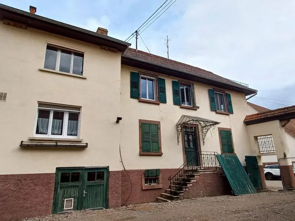 Maison Alsacienne Ancienne à Réhabiliter - opportunité rare pour investisseurs