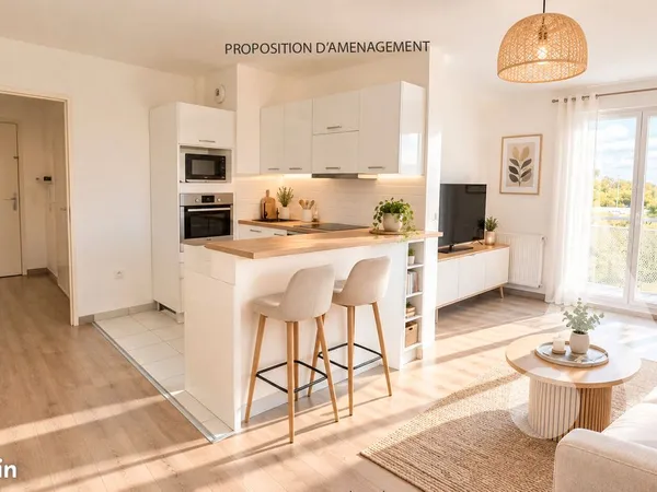 Appartement 2 pièces 42 m²