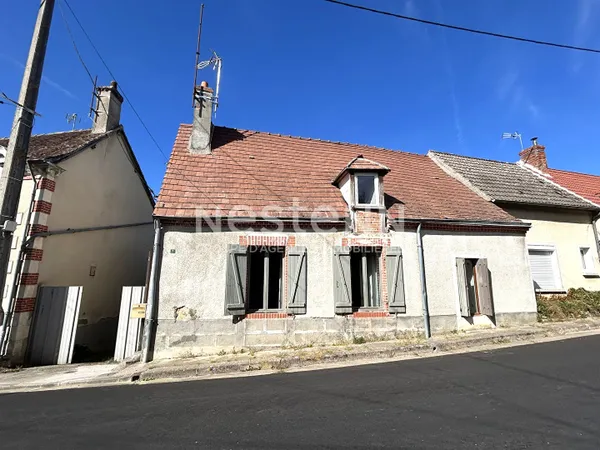 MAISON 3 CHAMBRES AVEC JARDIN ET ACCES RIVIERE DUN-LE-POELIER (INDRE 36)