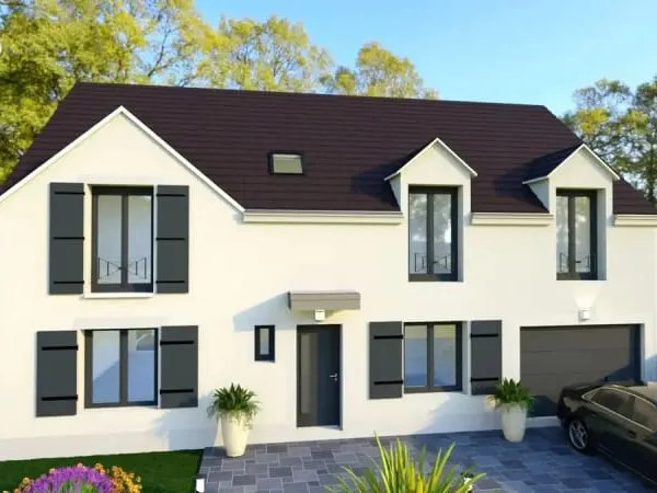 Terrain à bâtir de 400 m² à MEZY-SUR-SEINE (78)