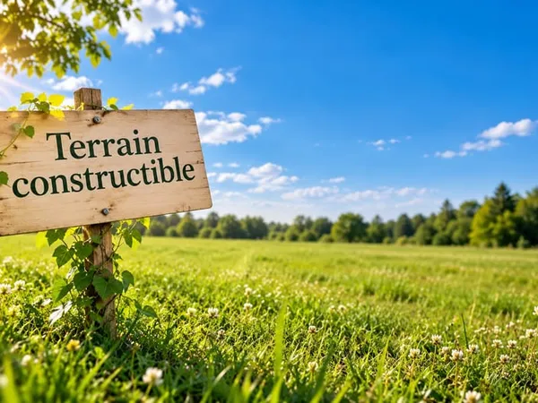 TERRAIN CONSTRUCTIBLE DE 3 830 M² - UNE BELLE OPPORTUNITÉ AUX PORTES DE TOURS