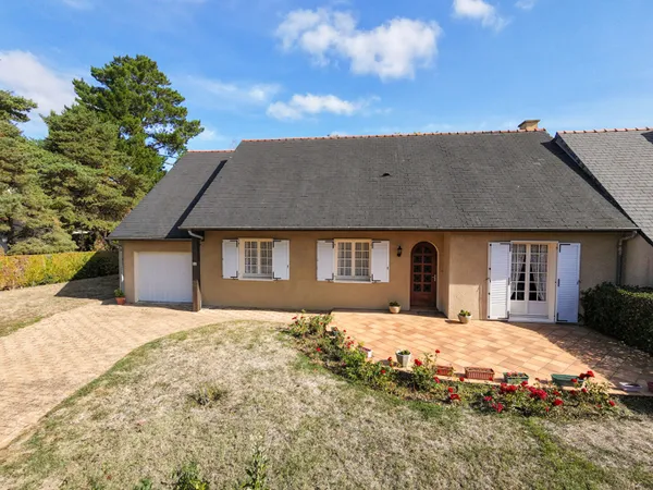 Maison 4 pièces à vendre, 3 chambres, vie de plain-pied, jardin - Bouchemaine - Les Hauts de Beaumon