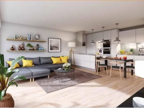2 PIÈCES de 44m²