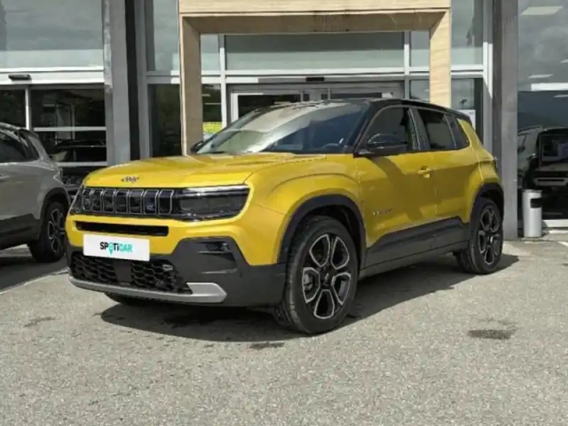Jeep Avenger electrique 156ch 115kw summit