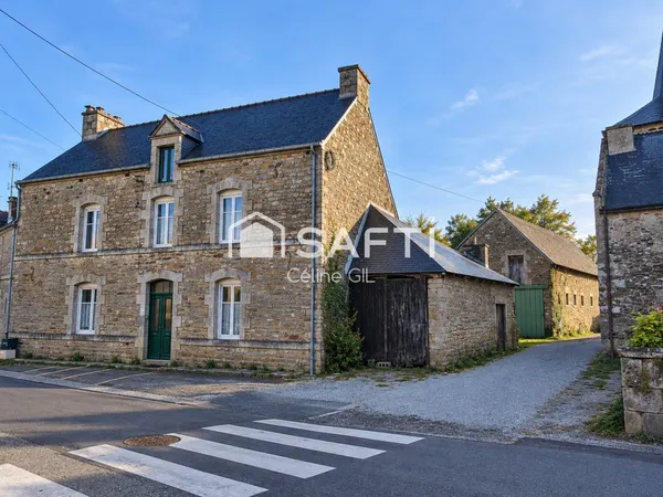 Maison de ville avec du caractère - Proche Josselin