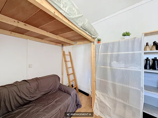 Appartement 1 pièce 13 m²