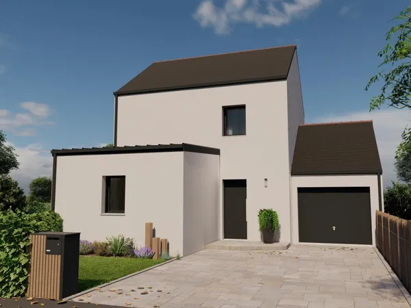 Terrain + maison 85 m²