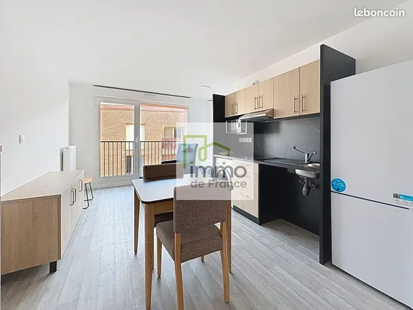 Studio 1 pièce 29 m²