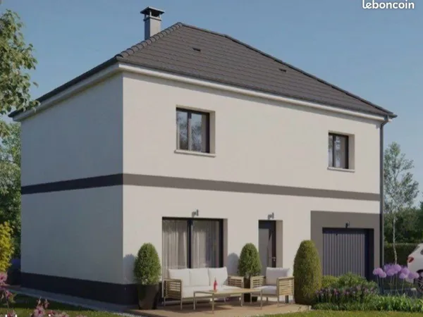 Maison mitoyenne sans vis à vis 60 m2