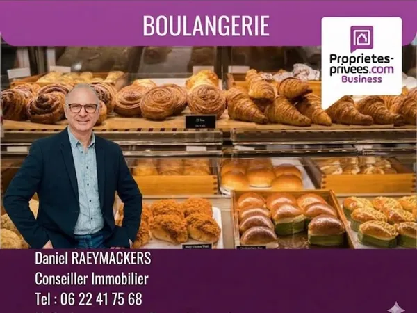 Fonds de commerce boulangerie 277 m²