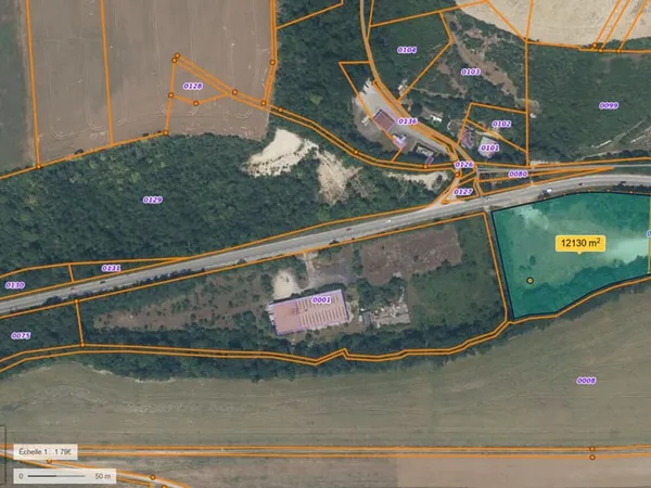AUXERRE - TERRAIN CONSTRUCTIBLE DE 12.220M² - AXE A6 SUD - LIAISON SUD