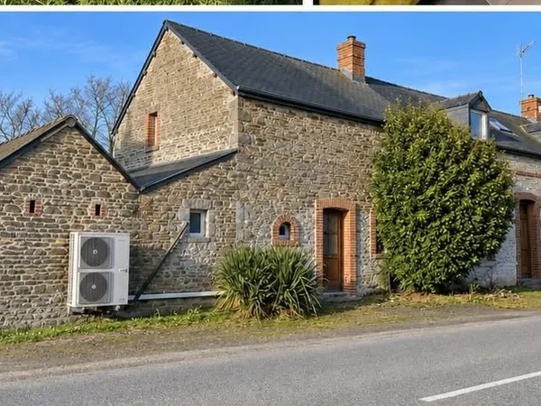 Charmante maison en pierres avec dépendances et grand terrain