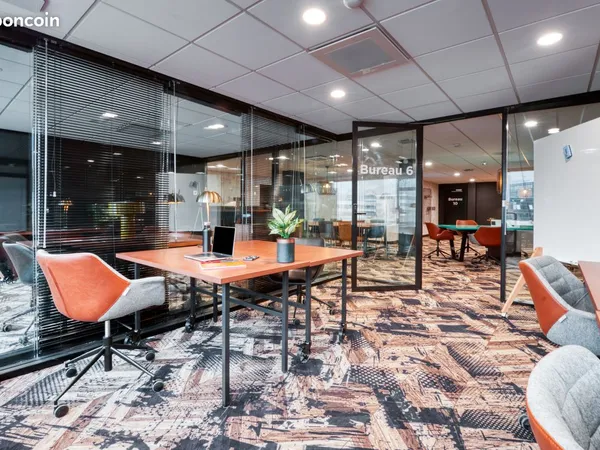 Bureau 4pers - 750 HT / mois - Cowool Grenoble Grand'Place
